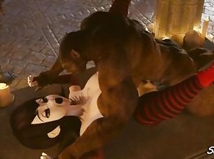Mavis Dracula Fucked Hard by Werewolf - Hotel Transylvania Monster 3D Animation