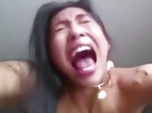 Latina first time anal