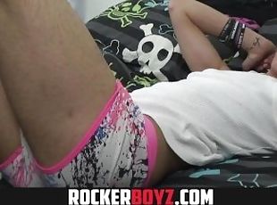 Rocker Boyz - Twink Gets Fucked By Fat Uncut Twink Emo Dick