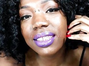 Purple Kisses Purple Lipstick JOI