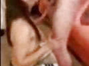 wife records husband getting cock his cock sucked