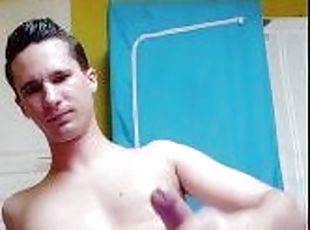 Twink Guy Masturbating