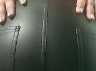 Leather Pant Ass Worship