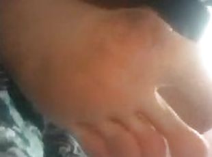 Feet job POV