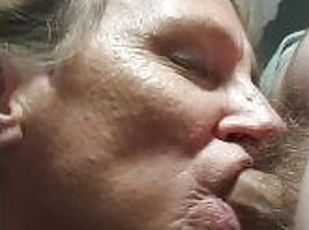 Granny Sucking Dick Like A Pro Amateur Blowjob