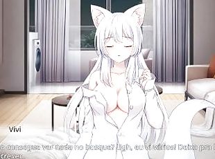 Living together with Fox Demon - Doggystyle fucking my hot kitsune