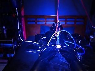 Heavy Rubber Cyborg Milking