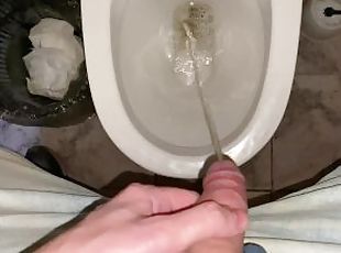 POV Guy Full in Public Office Toilet ASMR