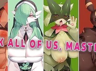 Your Female Pokémon Want to Fuck You!~ [Femdom] [Mommy] [Edging] [Public Version] [Pokemon Only]