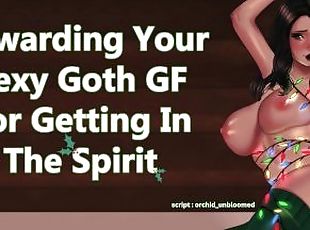 Rewarding Your Sexy Goth GF For Getting In The Spirit [Audio Porn] [Needy Cumslut] [Please Fuck Me]