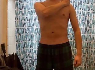 Big Dick Teen Does TikTok Challenge