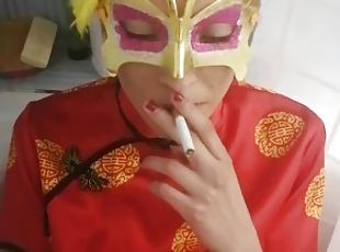 PISS DRINKING AND SMOKE ASIAN GEISHA