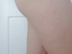 Panty Try On + Piss + Cum + Pee