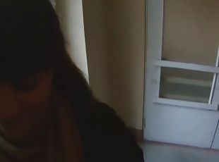 Guy with a spy cam fucks a slut