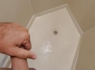 Traveling Tease and Cum in Hotel Suite Juccuzi Shower