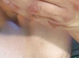 Masturbating while sniffing ex girlfriends dirty panties and socks