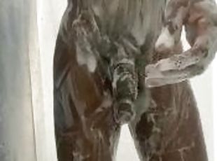 Watch Me Wash This Big Black Dick