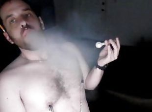 Perv Smoker Blowing Clouds PNP