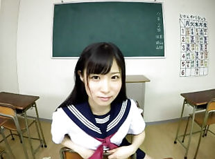 Noa Eikawa in Noa Eikawa The Schoolgirl Cannot Get Enough of You - WAAPVR