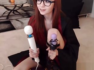 Harry Potter Cosplay Redhead Masturbation