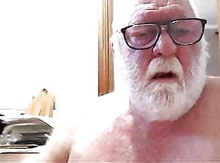 grandpa stroke on webcam