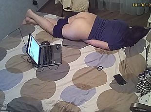 hidden masturbation on hidden cam hotel