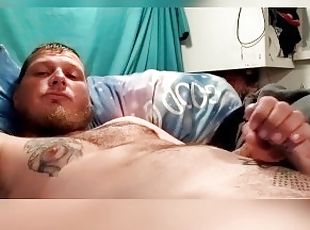 Massive cumshot close up