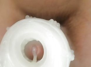 Internal Creampie of a Sextoy. Ep 7