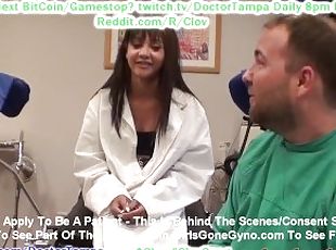 $CLOV Ebony Hottie Eliza Shields's Gyno Exam Caught On Security Cams Doctor Tampa @ GirlsGoneGynocom