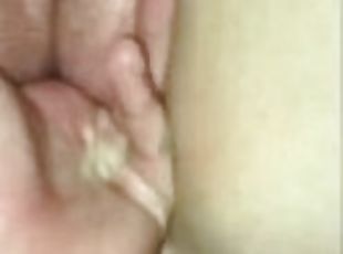 Ftm slut gets fingered, fucked, and treated like a urinal
