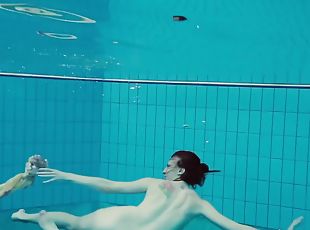 Nudist Teen Enjoy Nude Swimming And Being Horny