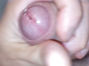 Good morning handjob plus nice cumshot