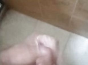 Handjob in the shower