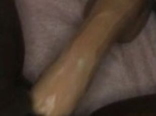 My first self thrusting dildo