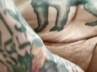 klitoris, feit, orgasme, pussy, squirt, amatør, lesbisk, bbw, pov, dildo