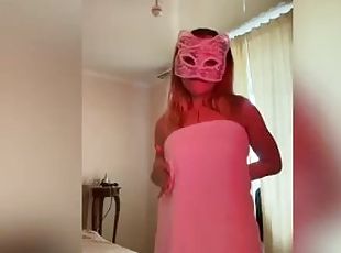 Kitty in lingerie  TIKTOK Challenge