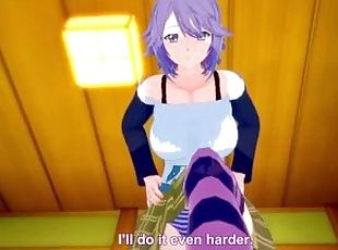 Hentai POV Feet Mizore Shirayuki Rosario + Vampire Pleases You With Her Feet!