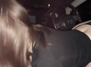 Fucked my stepsister in the car near the house