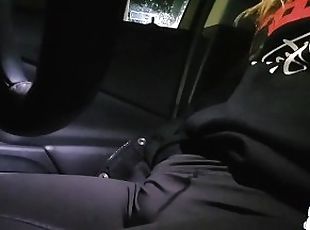 Amater Milf Mastutbates in Car Solo Orgasm