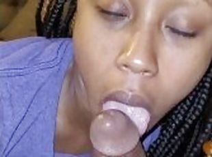 She Can't Stop Sucking My BBC
