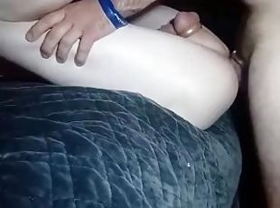 Bareback creampie and solo compilation