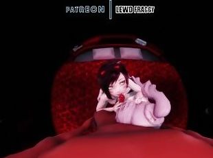 RWBY - Ruby & Weiss Double BJ [VR 4K MMD R18 HENTAI]