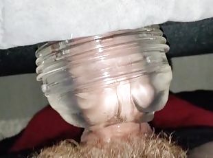 Teenboy fucking fleshlight