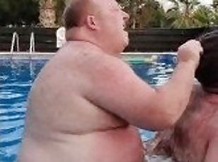 Daddy Fucks Boy In Swimming Pool