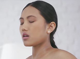 Mai Thay gets eaten out and fucked by older dude