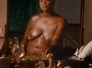 Queen Latifah and Tika Sumpter nude - Bessie