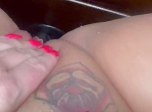 grasa, masturbare-masturbation, pasarica, amatori, jucarie, negru, bbw, futai, dildo, solo