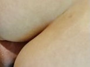 Sticking My Cock in Her Sweet White Ass ~ with Chunky Coconut Oil Lube