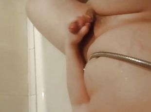 Young fat gah  bathroom masturbation part 1