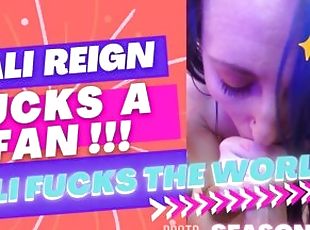 Cali Reign Fucks a Fan - Cali Fucks The World - Fan With Foot Fetish Gets Fucked